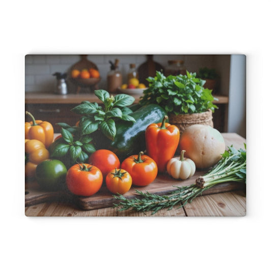 Vegetable Glass Cutting Board - Perfect for Cooking Enthusiasts and Home Chefs 31880968209146774726 Earthbound Pacific