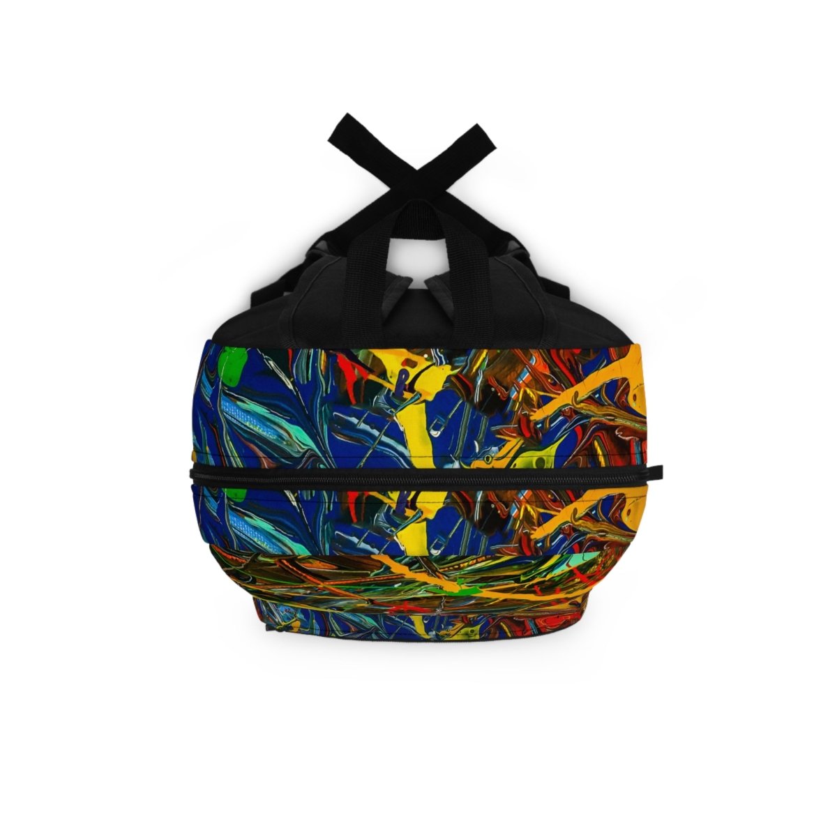 Vibrant Art Backpack, Colorful Paint Splatter Design 98969649632246643741 Earthbound Pacific