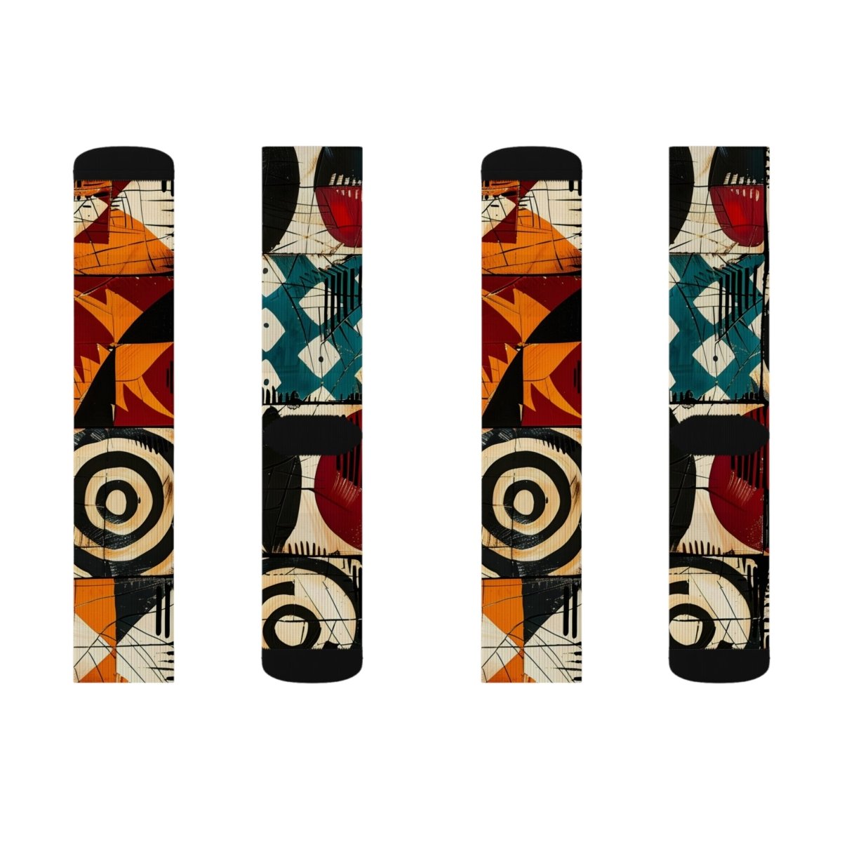 Vibrant Art Socks, Unique Sublimation Socks, Comfortable Wear, Gift for Art Lovers, Fashion Accessories for Everyday 28352749711882052777 Earthbound Pacific