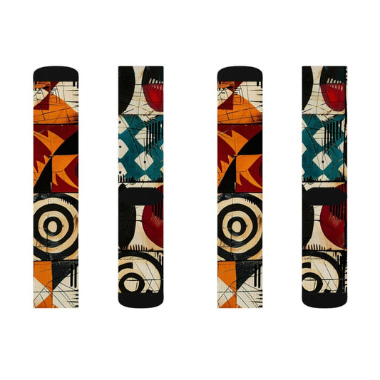 Vibrant Art Socks, Unique Sublimation Socks, Comfortable Wear, Gift for Art Lovers, Fashion Accessories for Everyday 28352749711882052777 Earthbound Pacific