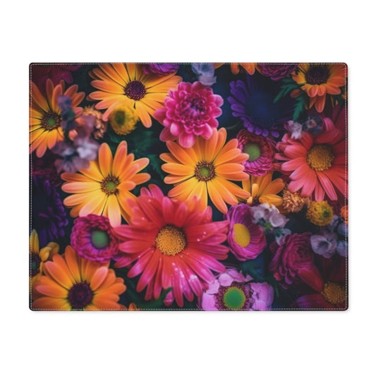 Vibrant Floral Placemat - Beautiful Colorful Flower Design for Dining 27668970809988620741 Earthbound Pacific