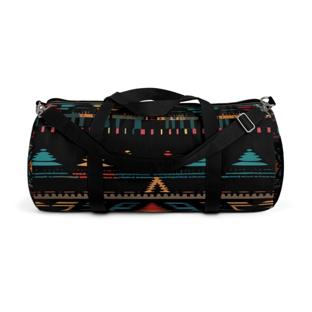 Vibrant Geometric Aztec Inspird Duffel Bag 13683353428491331721 Earthbound Pacific