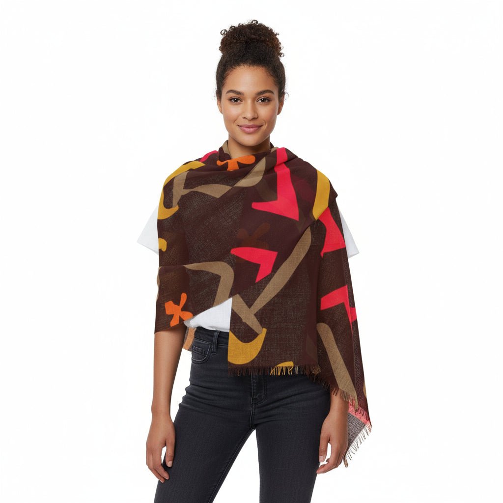 Vibrant Light Scarf Tribal Inspired Design 15692109222835674959 Earthbound Pacific
