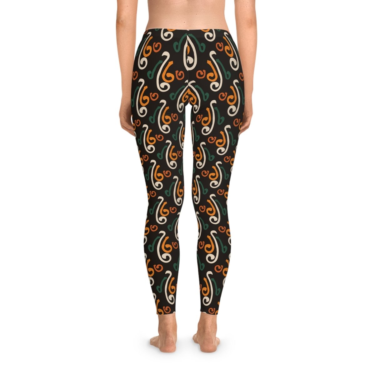 Vibrant Patterned Leggings for Active Lifestyle 22371916165188403020 Earthbound Pacific