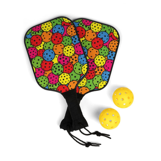 Vibrant Pickleball Paddle Set - Colorful Fun for Sports Enthusiasts 21350614332865487828 Earthbound Pacific