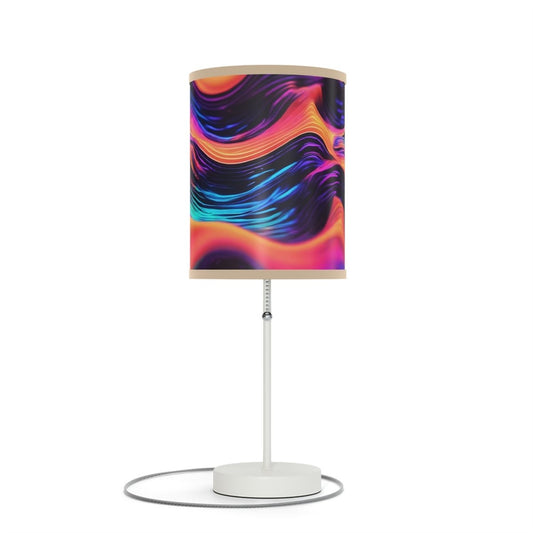 Vibrant Wave Table Lamp - Colorful Home Decor for Cozy Spaces 22525835682898982382 Earthbound Pacific