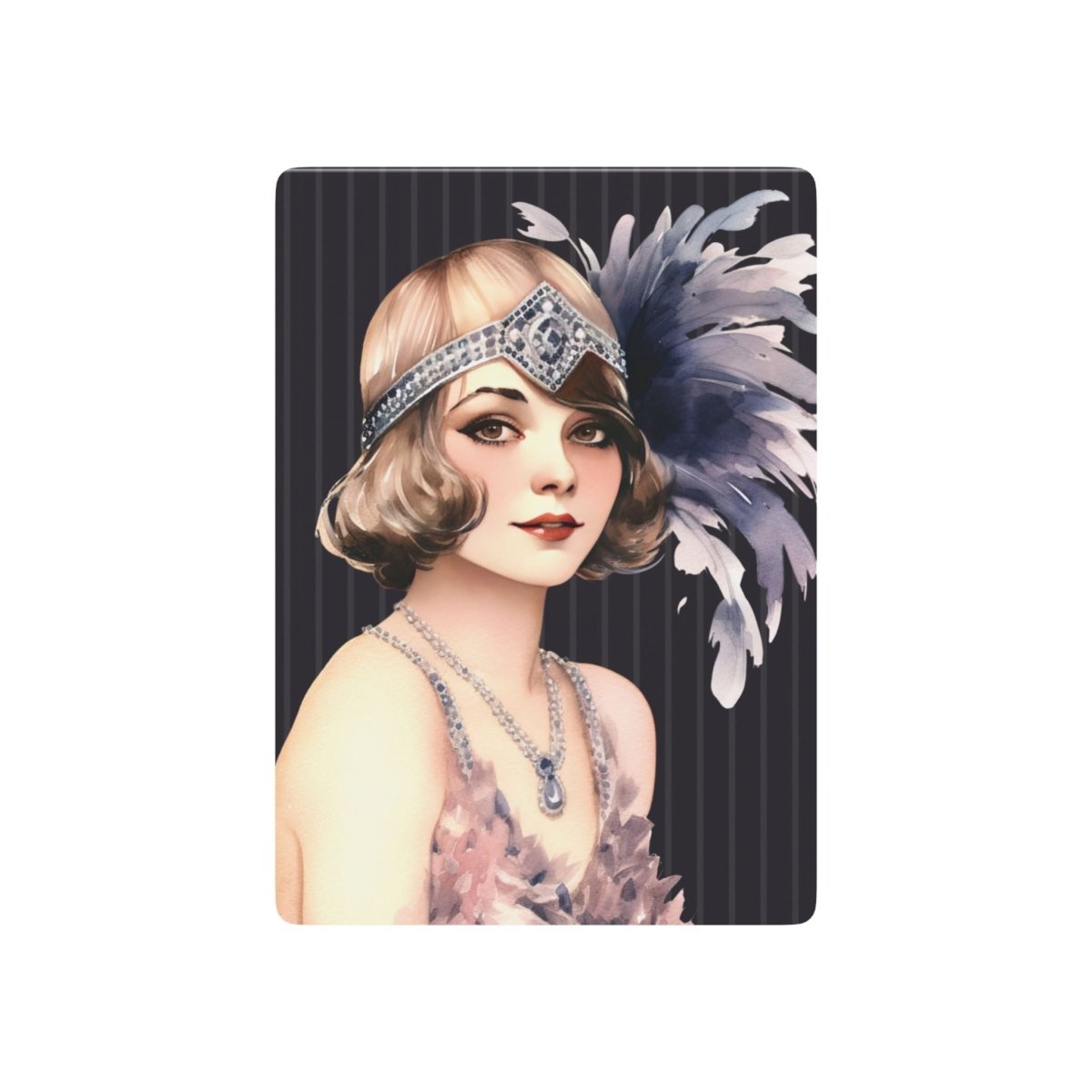 Vintage Glamour Poker Playing Cards – Art Deco Flapper Design for Game Night 11587103732367992872 Earthbound Pacific