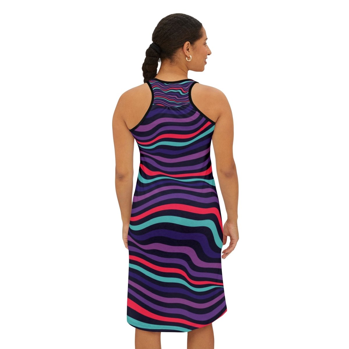 Violet Wave Racerback Dress - Earthbound Pacific