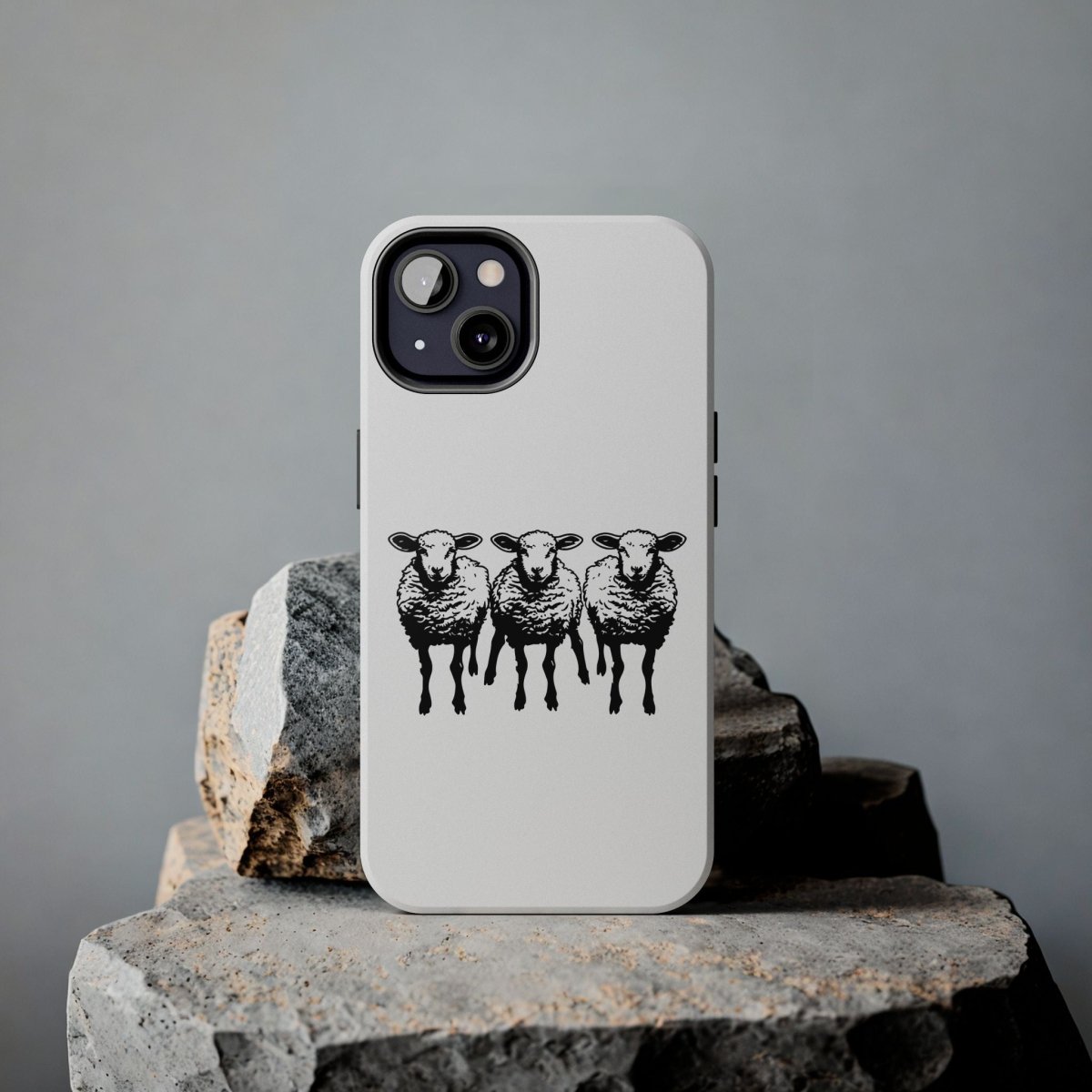 We Three Sheep Custom phone Tough Phone Cases - Earthbound Pacific