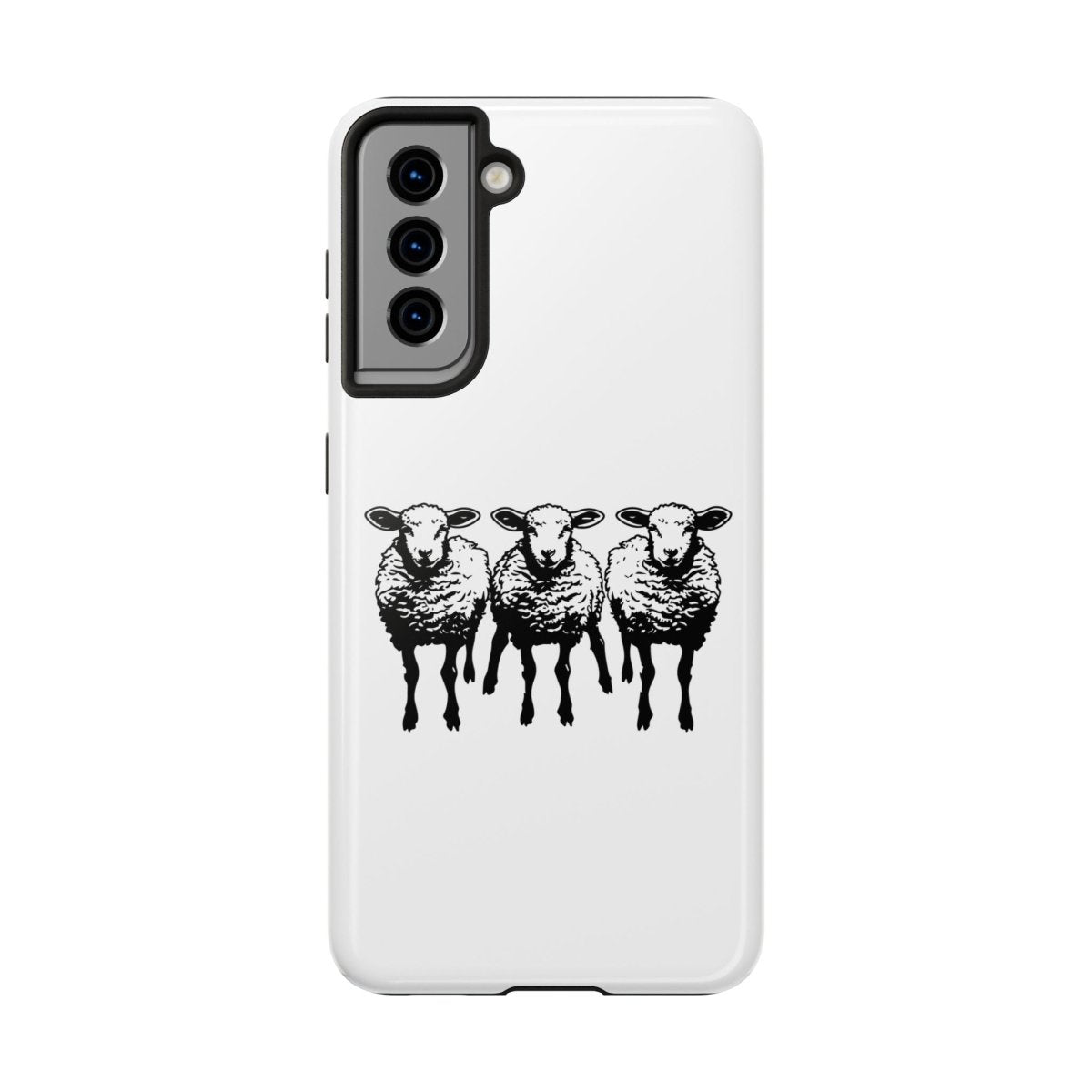 We Three Sheep Custom phone Tough Phone Cases - Earthbound Pacific