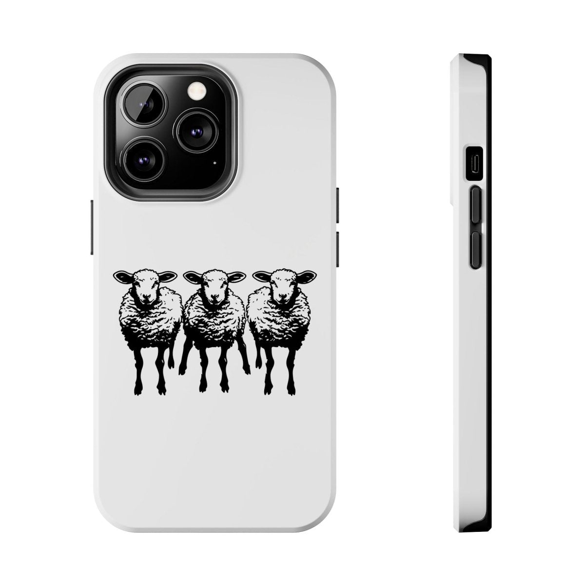 We Three Sheep Custom phone Tough Phone Cases - Earthbound Pacific