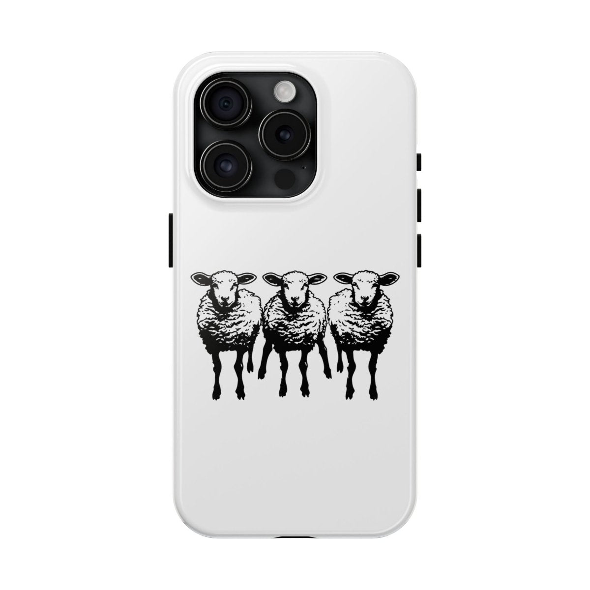 We Three Sheep Custom phone Tough Phone Cases - Earthbound Pacific