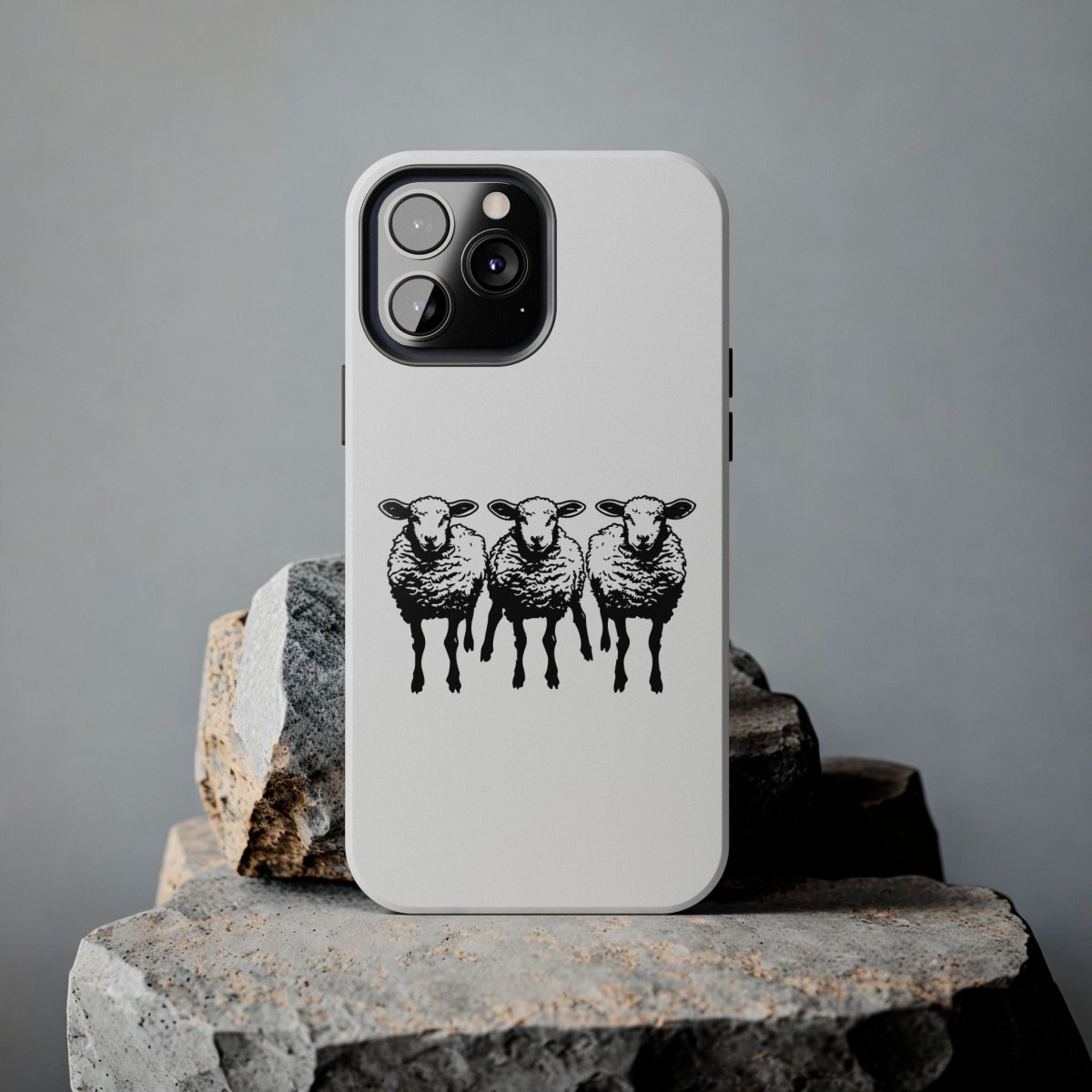 We Three Sheep Custom phone Tough Phone Cases - Earthbound Pacific