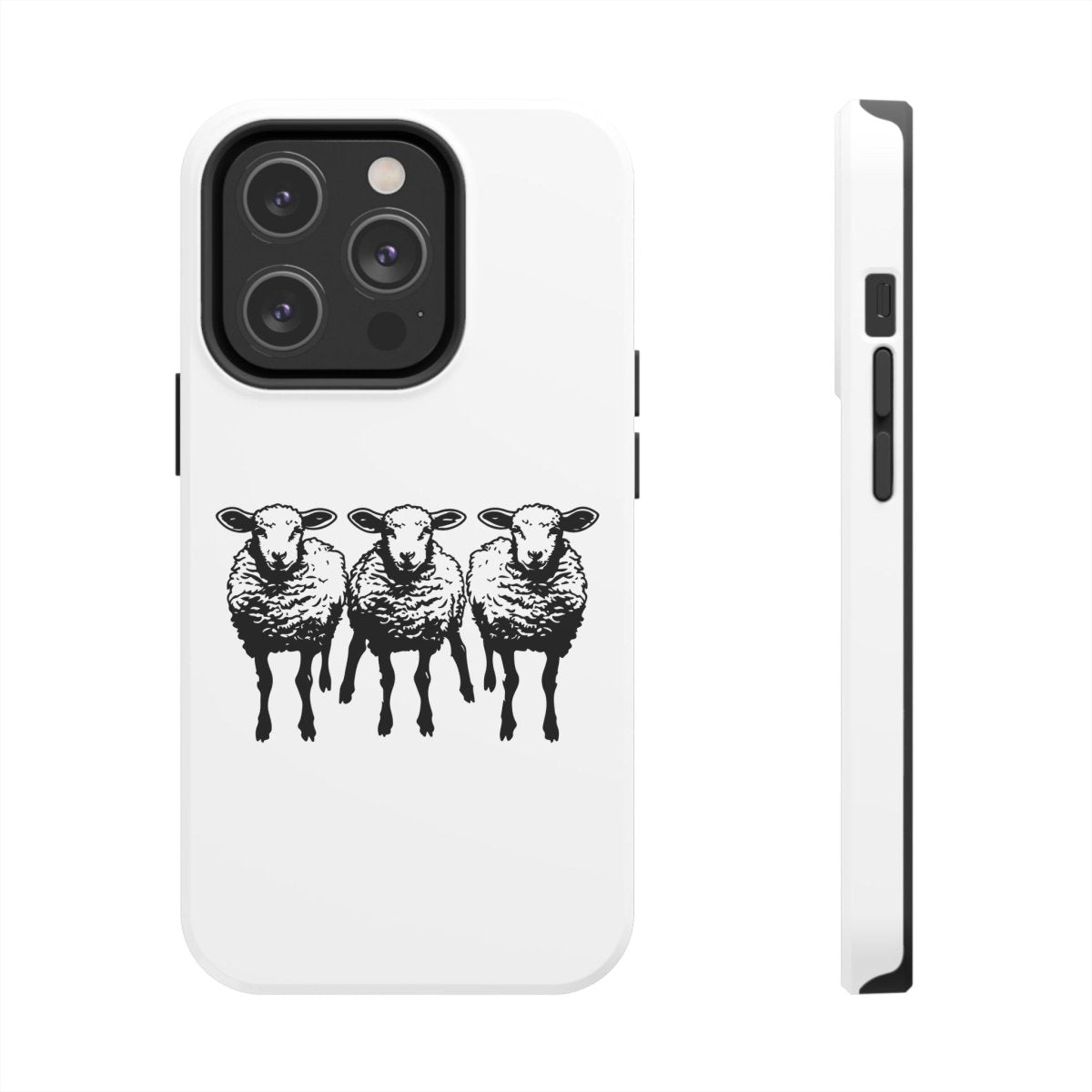 We Three Sheep Custom phone Tough Phone Cases - Earthbound Pacific