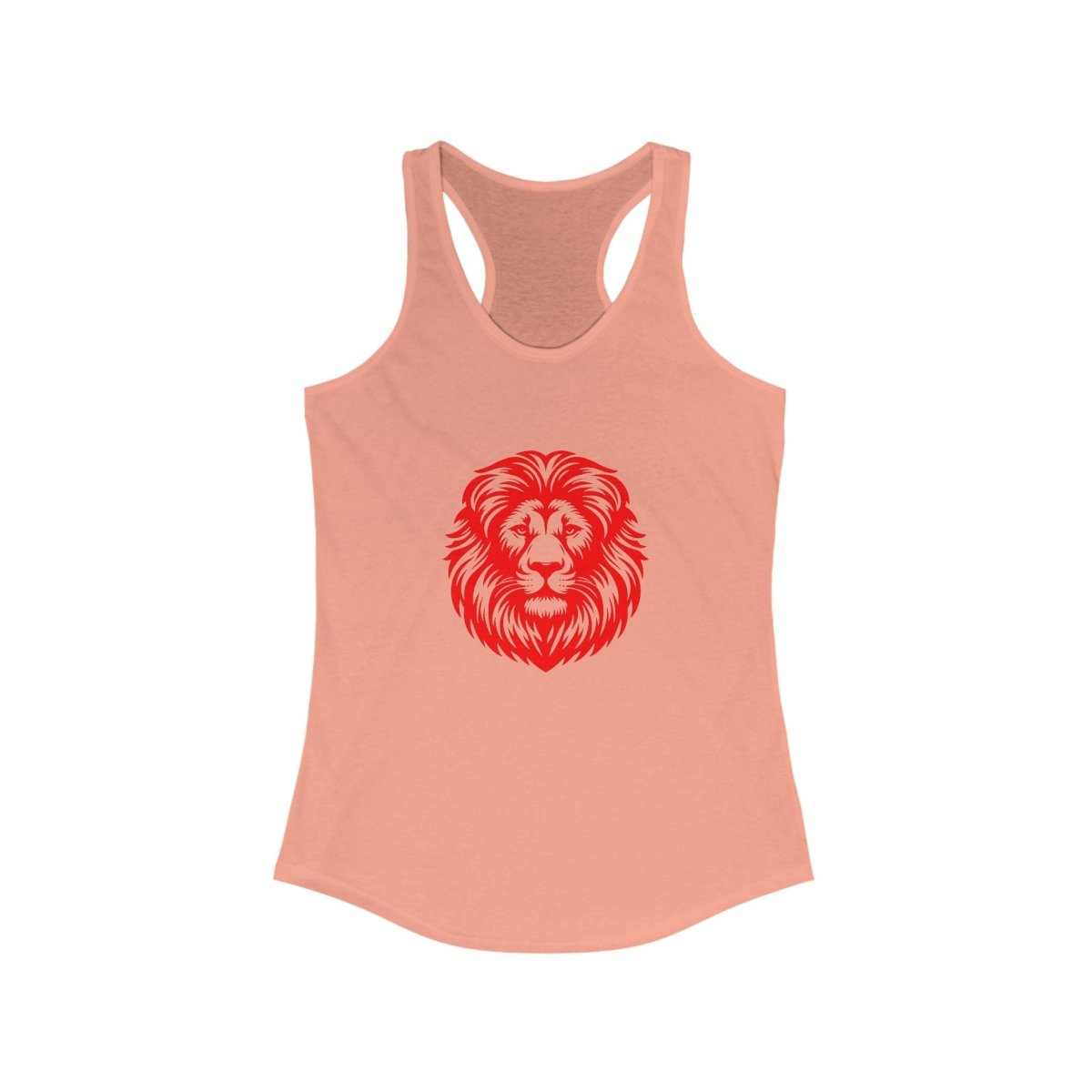 Women's Lion Custom Ideal Racerback Tank - Earthbound Pacific