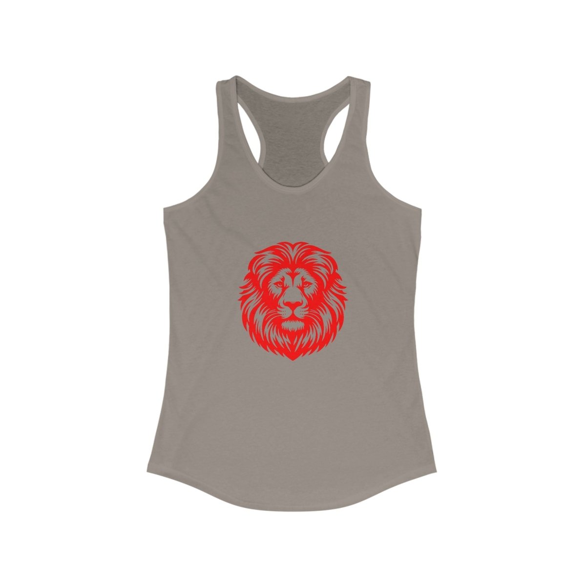 Women's Lion Custom Ideal Racerback Tank - Earthbound Pacific