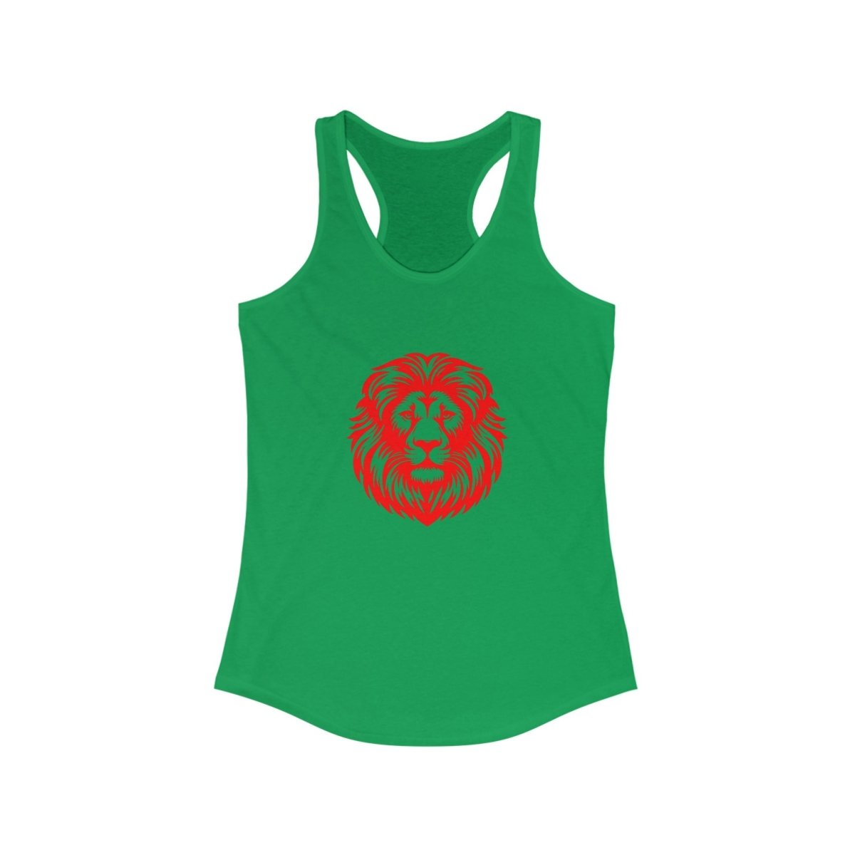 Women's Lion Custom Ideal Racerback Tank - Earthbound Pacific