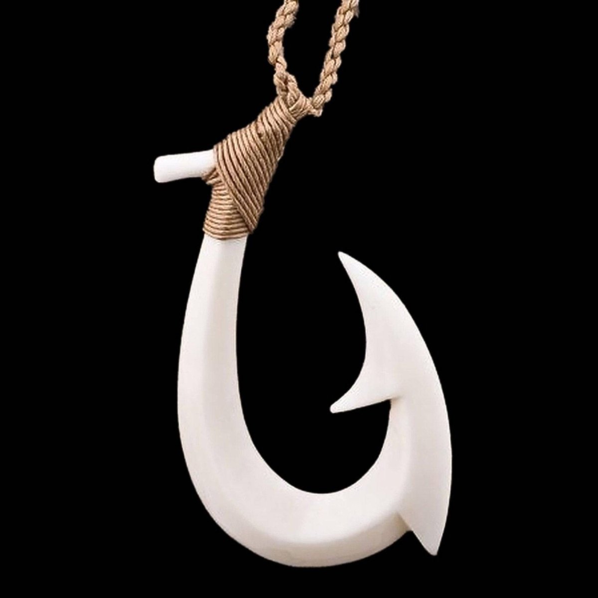 New Zealand Maori Inspired Hei Matau Fish hook Necklace - Earthbound Pacific